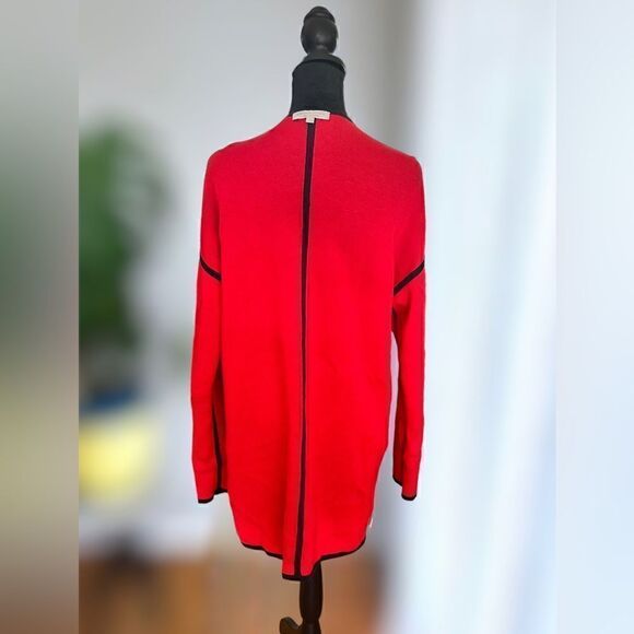 Adrienne Vittadini Open Front Cardigan Sweater Pockets Size S - Picture 8 of 15